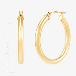 3 Piece 10K Gold Earring Set