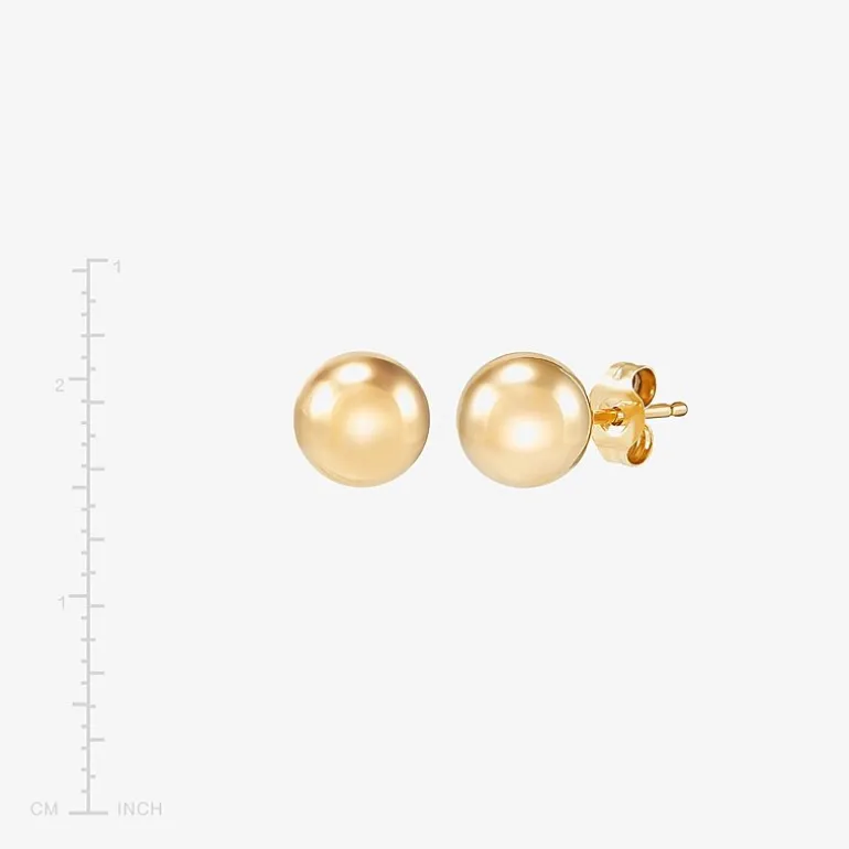 3 Piece 10K Gold Earring Set
