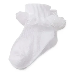 Piper & Jax Tutu Baby Girls 2 Pair Crew Socks