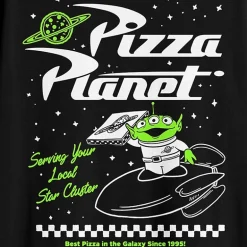 Pizza Planet Mens Crew Neck Short Sleeve Classic Fit Toy Story Big and Tall Graphic T-Shirt