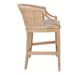 Playa Counter Height Upholstered Bar Stool
