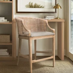 Playa Counter Height Upholstered Bar Stool