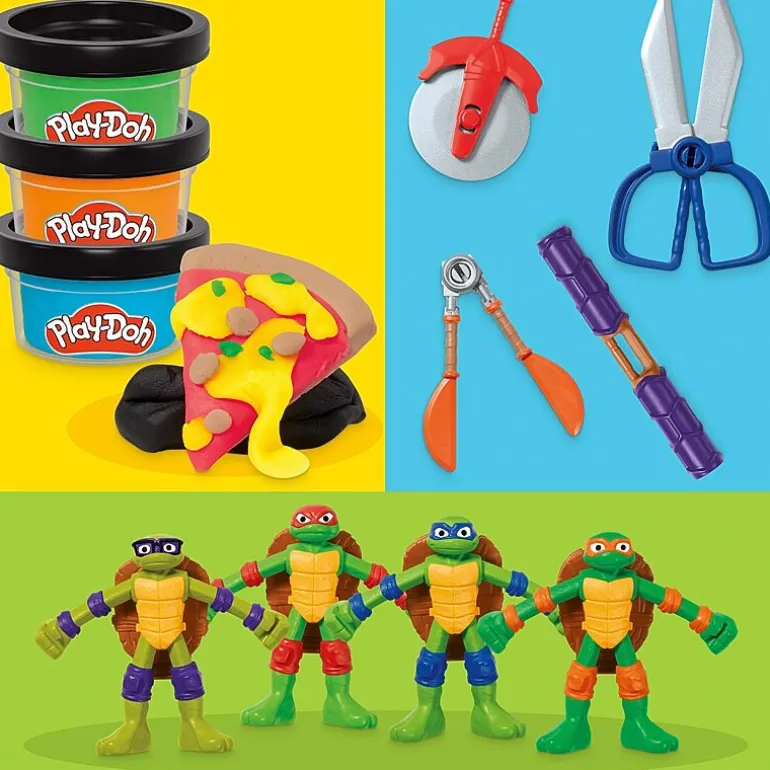 Play-Doh Teenage Mutant Ninja Turtles Cowabunga Creations Toy for Boys & Girls 4+