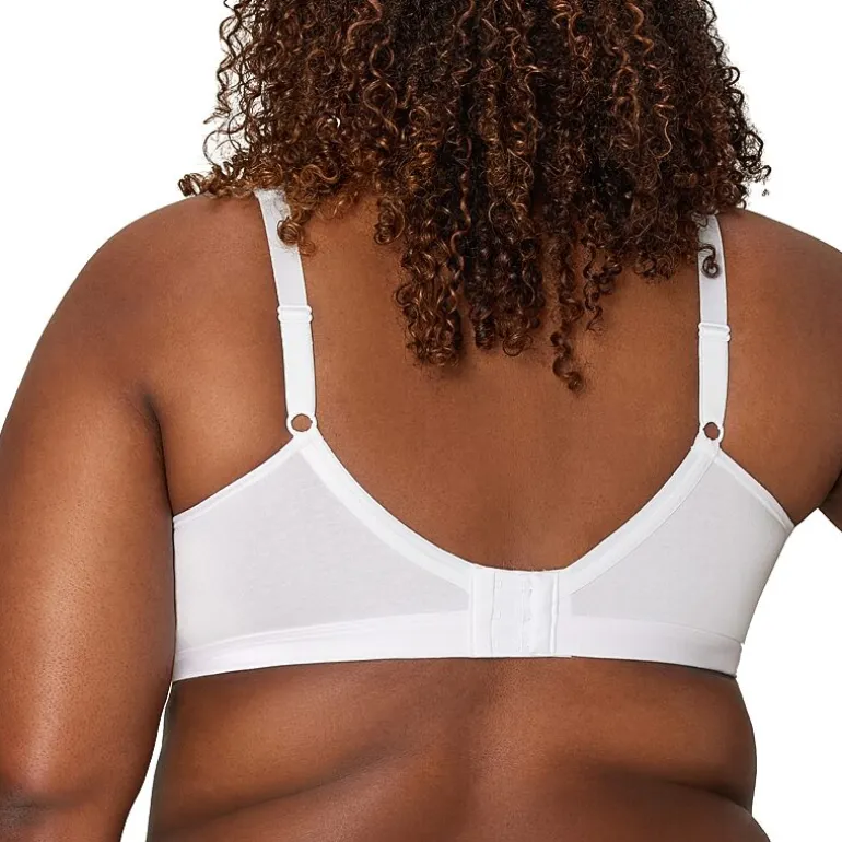 Playtex 18 Hour Cotton Stretch Ultimate Lift & Support Full Coverage Wireless Full Coverage Bra Us474c