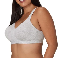 Playtex 18 Hour Cotton Stretch Ultimate Lift & Support Full Coverage Wireless Full Coverage Bra Us474c