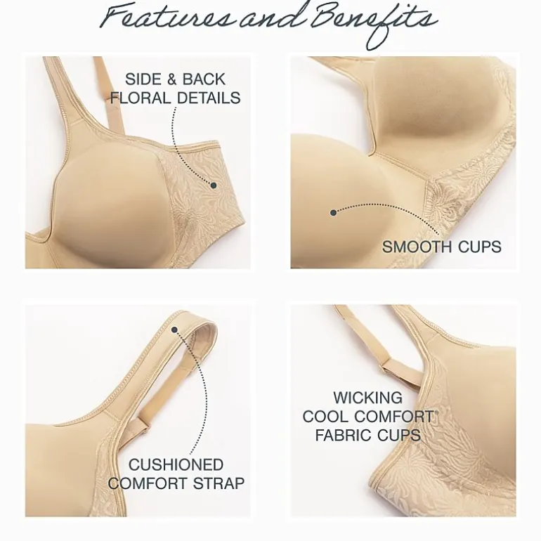 Playtex 18 Hour® Side & Back Smoothing Seamless Full Coverage Wireless Full Coverage Bra 4049