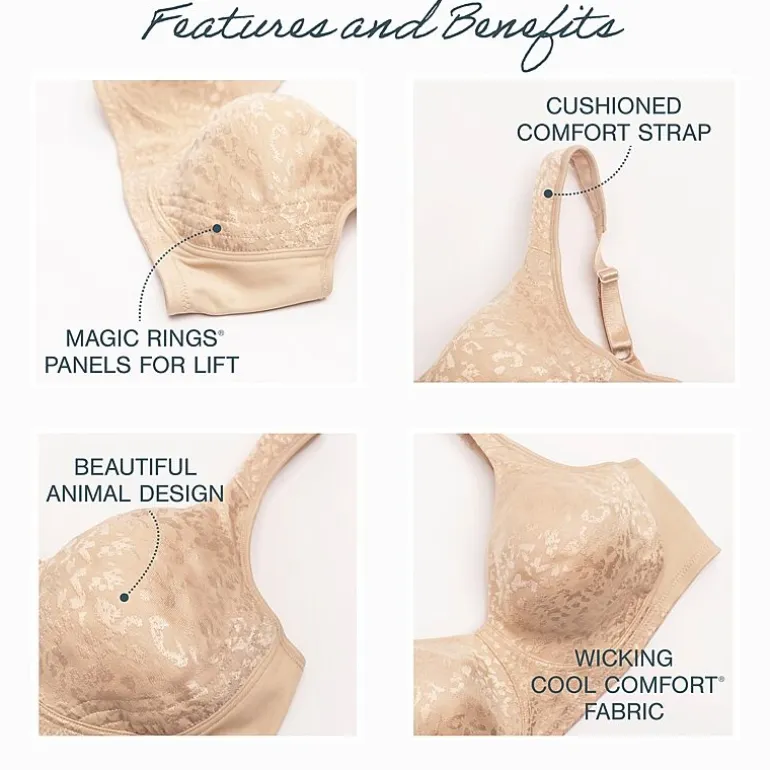 Playtex 18 Hour Ultimate Lift & Support Full Coverage Wireless Full Coverage Bra 4745