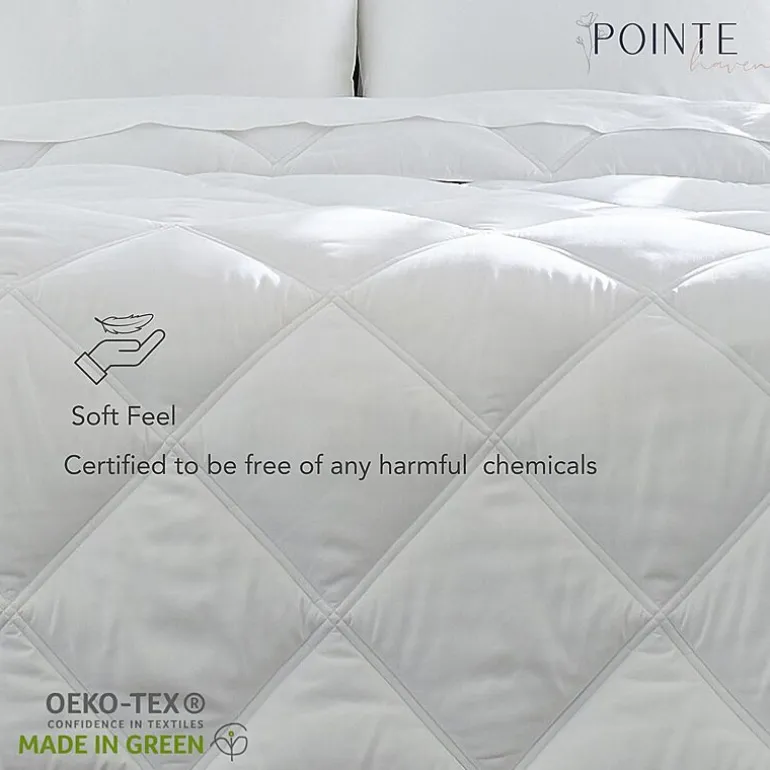Pointehaven Down Alternative Oversized Lightweight Down Alternative Comforter