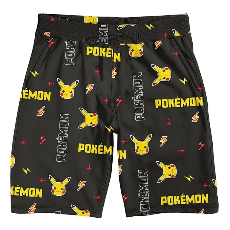 Pokemon Mens Crew Neck Short Sleeve 2-pc. Pajama Set
