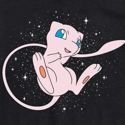 Pokemon Mew Tee Womens Juniors Crew Neck Short Sleeve Regular Fit Pokemon Graphic T-Shirt