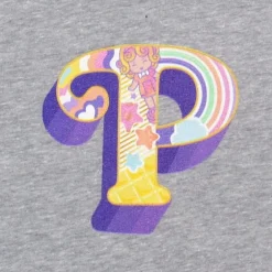 Polly Pocket Believe In The Little Things Cropped Tee Womens Juniors Crew Neck Short Sleeve Loose Fit Graphic T-Shirt