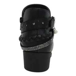 Pop Big Kid Girls Patty Block Heel Booties