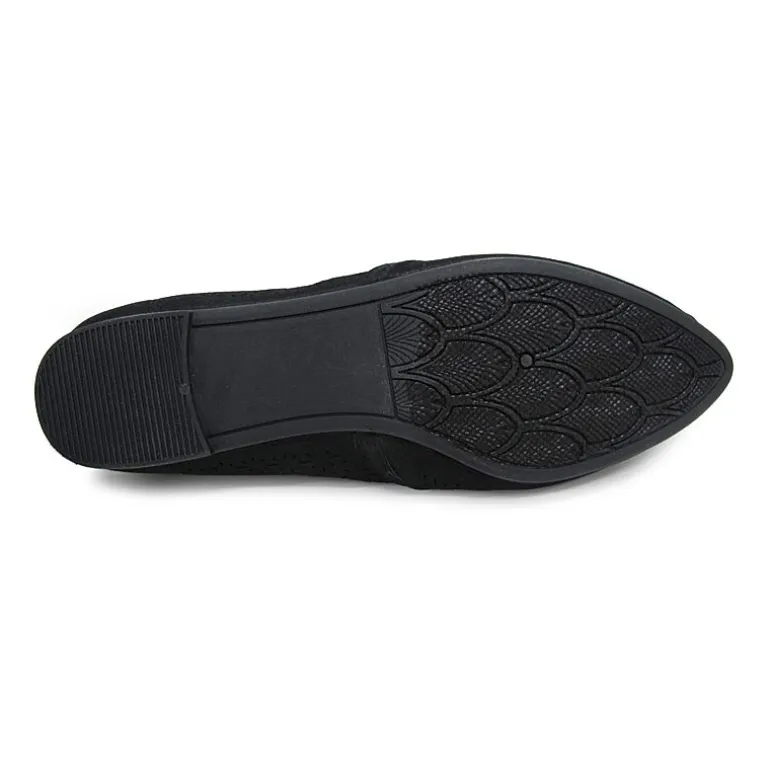 Pop Gerinina Womens Almond Closed Toe Ballet Flats