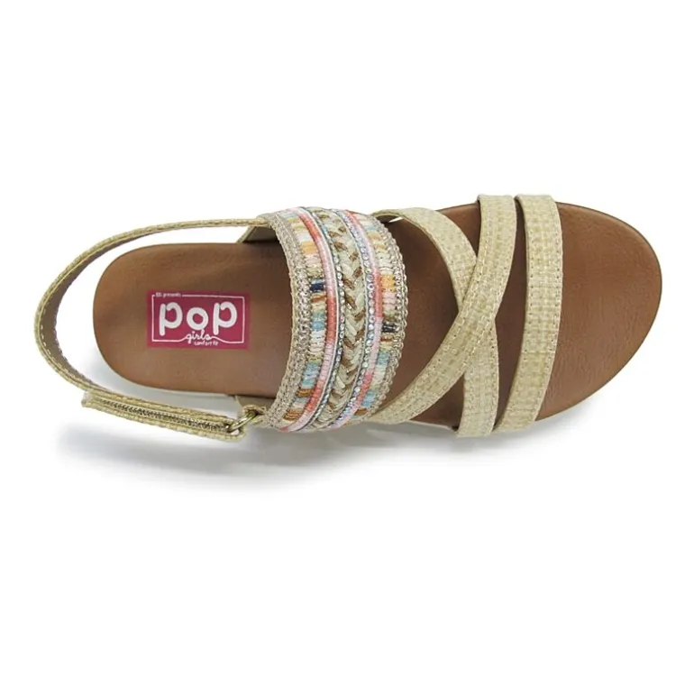 Pop Little & Big Kid Girls Kannie Strap Sandals
