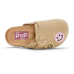 Pop Mynna Girls Round Closed Toe Mules