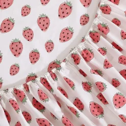 Poppy & Fritz Strawberry Picnic Sheet Set