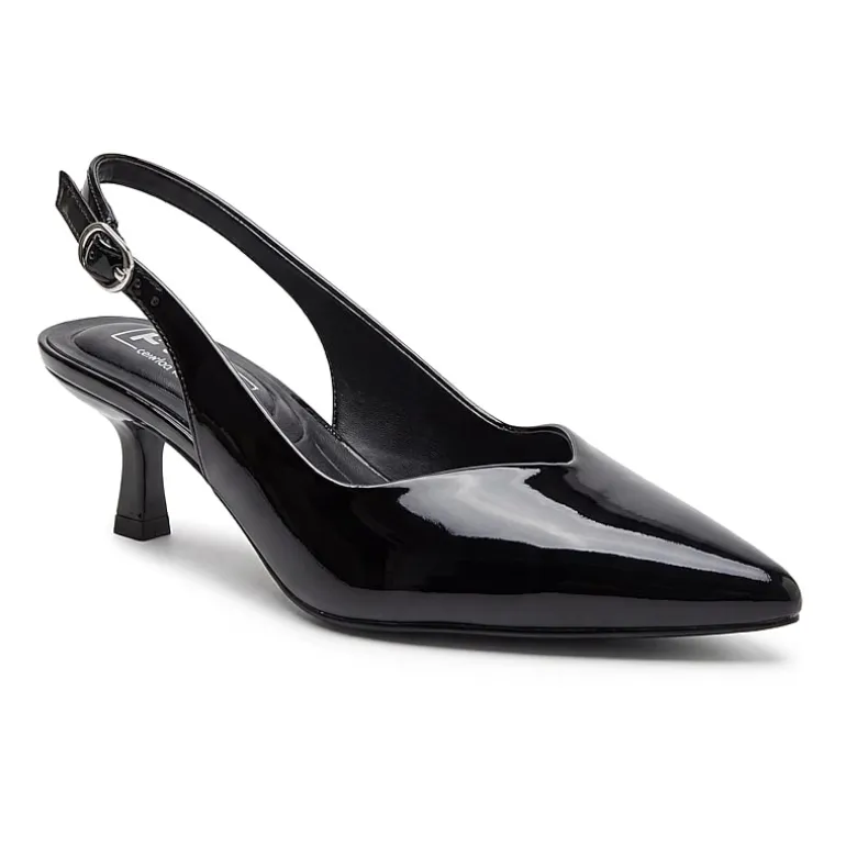 Pop Savien Womens Pointed Closed Toe Kitten Heel Pumps