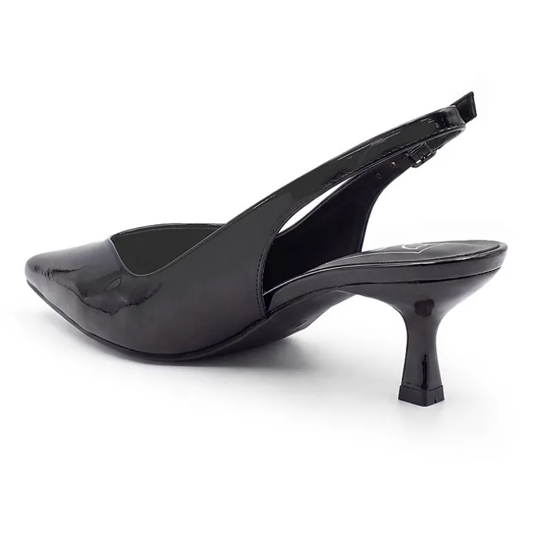 Pop Savien Womens Pointed Closed Toe Kitten Heel Pumps
