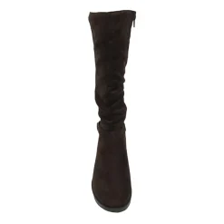 Pop Womens Chambers Flat Heel Slouch Boots
