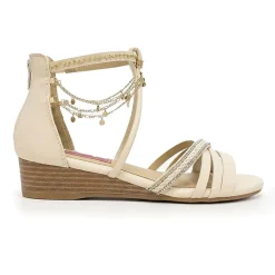 Pop Womens Darelia Wedge Sandals