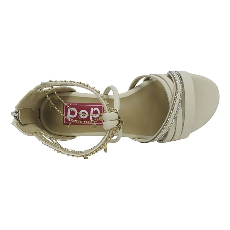 Pop Womens Darelia Wedge Sandals