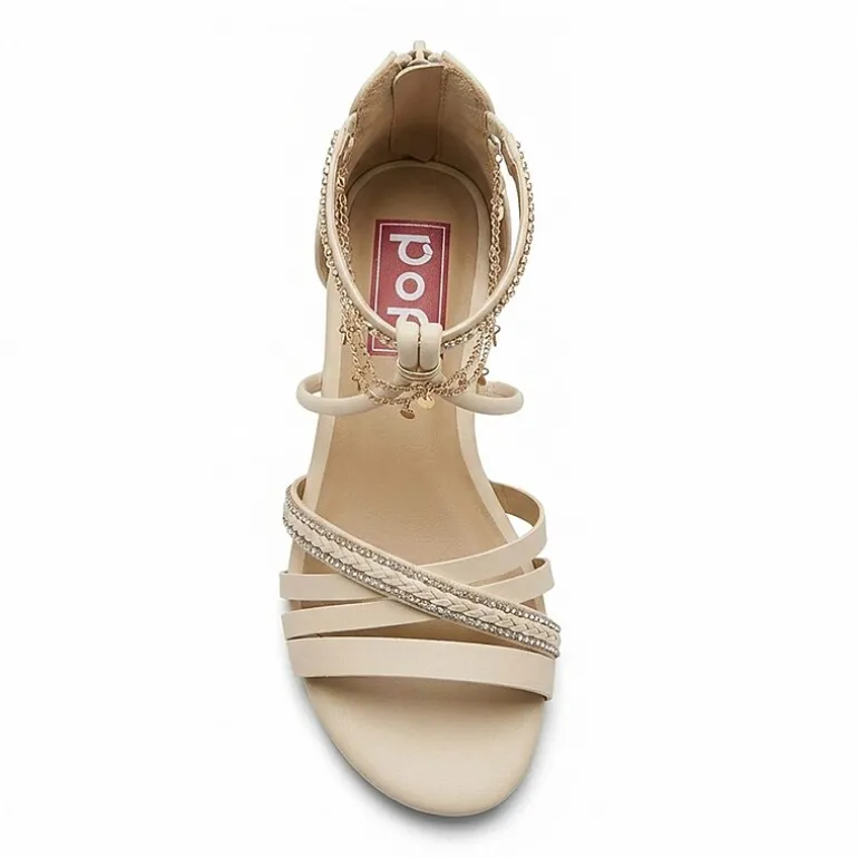 Pop Womens Darelia Wedge Sandals