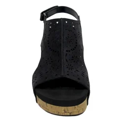 Pop Womens Ellerie Wedge Sandals