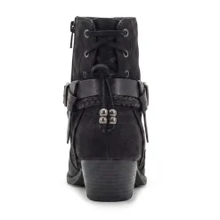 Pop Womens Encinitas Block Heel Booties