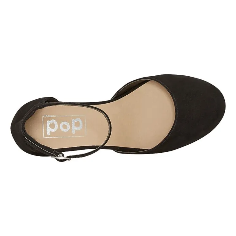 Pop Womens Gal Block Heel Pumps
