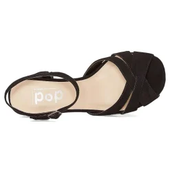 Pop Womens Garcelle Heeled Sandals
