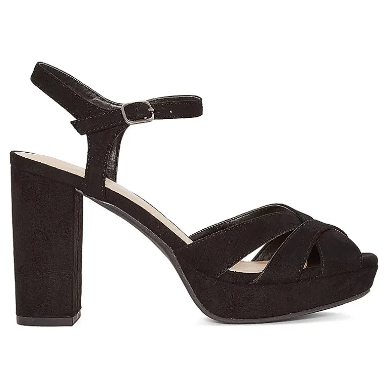 Pop Womens Garcelle Heeled Sandals