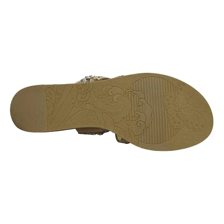 Pop Womens Jivanta Wedge Sandals