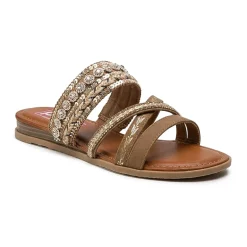 Pop Womens Jivanta Wedge Sandals