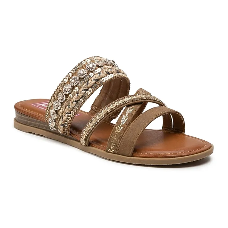 Pop Womens Jivanta Wedge Sandals
