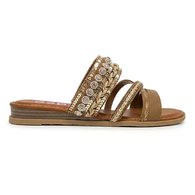 Pop Womens Jivanta Wedge Sandals