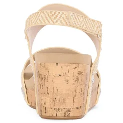 Pop Womens Xiomara Wedge Sandals