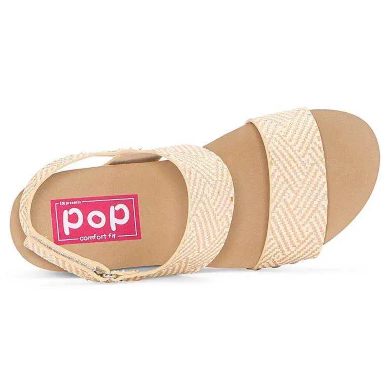 Pop Womens Xiomara Wedge Sandals