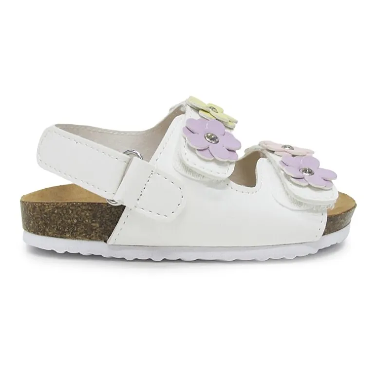Pop Zazani Toddler Girls Adjustable Strap Footbed Sandals