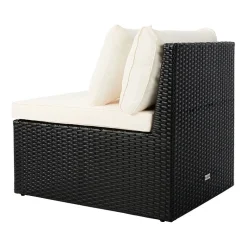 Pramla  4-pc. Patio Lounge Chair and Ottoman Set