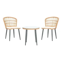 Prenza 3-pc. Patio Table and Chair Set