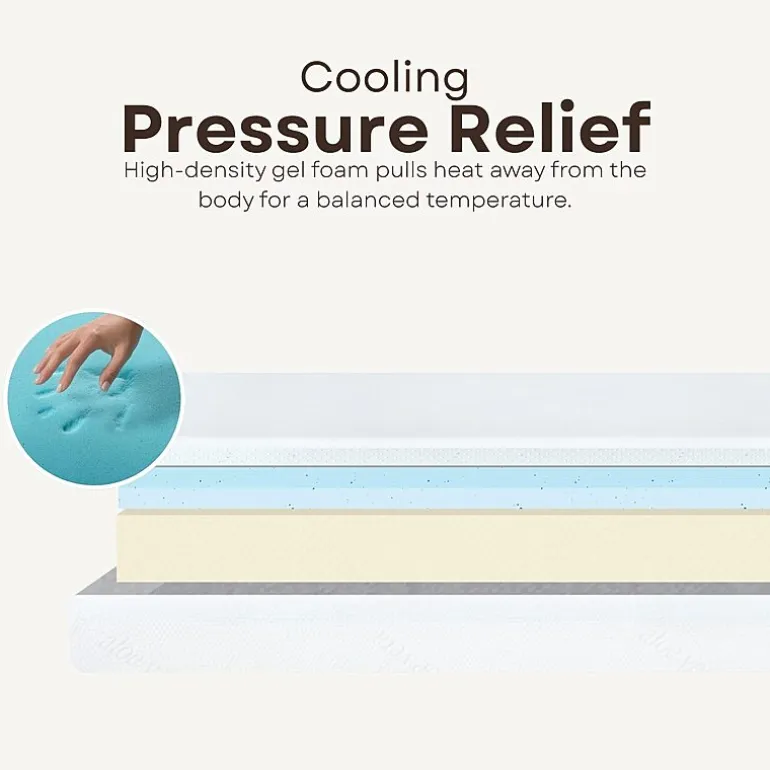 Primo Divine Super 10" Medium Gel Memory Foam Tight Top - Mattress in a Box