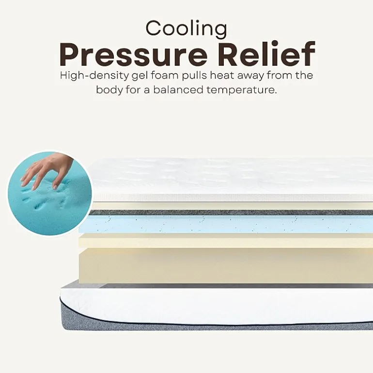Primo Divine Ultra 13" Medium Gel Memory Foam Tight Top - Mattress in a Box