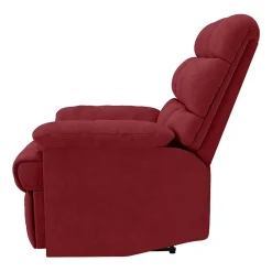 ProLounger Barbera Wall Hugger Biscuit Tufted Recliner in Stain-Resistant Microfiber