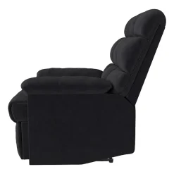 ProLounger Barbera Wall Hugger Biscuit Tufted Recliner in Stain-Resistant Microfiber