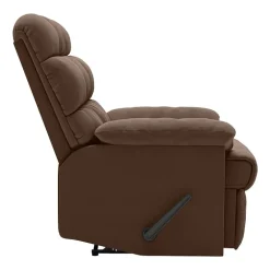 ProLounger Barbera Wall Hugger Biscuit Tufted Recliner in Stain-Resistant Microfiber