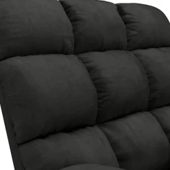 ProLounger Barbera Wall Hugger Biscuit Tufted Recliner in Stain-Resistant Microfiber