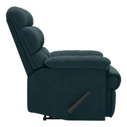 ProLounger Barbera Wall Hugger Biscuit Tufted Recliner in Stain-Resistant Microfiber