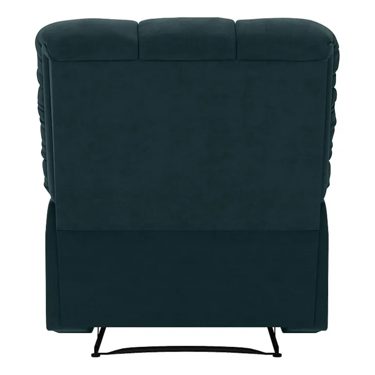 ProLounger Barbera Wall Hugger Biscuit Tufted Recliner in Stain-Resistant Microfiber
