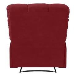 ProLounger Barbera Wall Hugger Biscuit Tufted Recliner in Stain-Resistant Microfiber