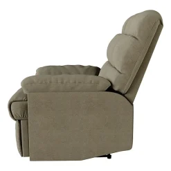 ProLounger Barbera Wall Hugger Biscuit Tufted Recliner in Stain-Resistant Microfiber